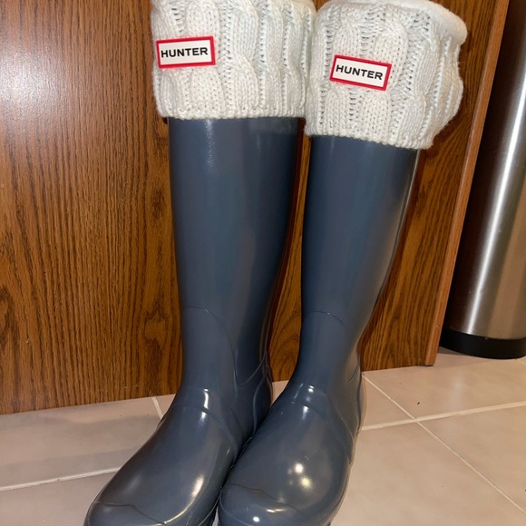 Hunter Rainboots & Socks - Picture 2 of 6